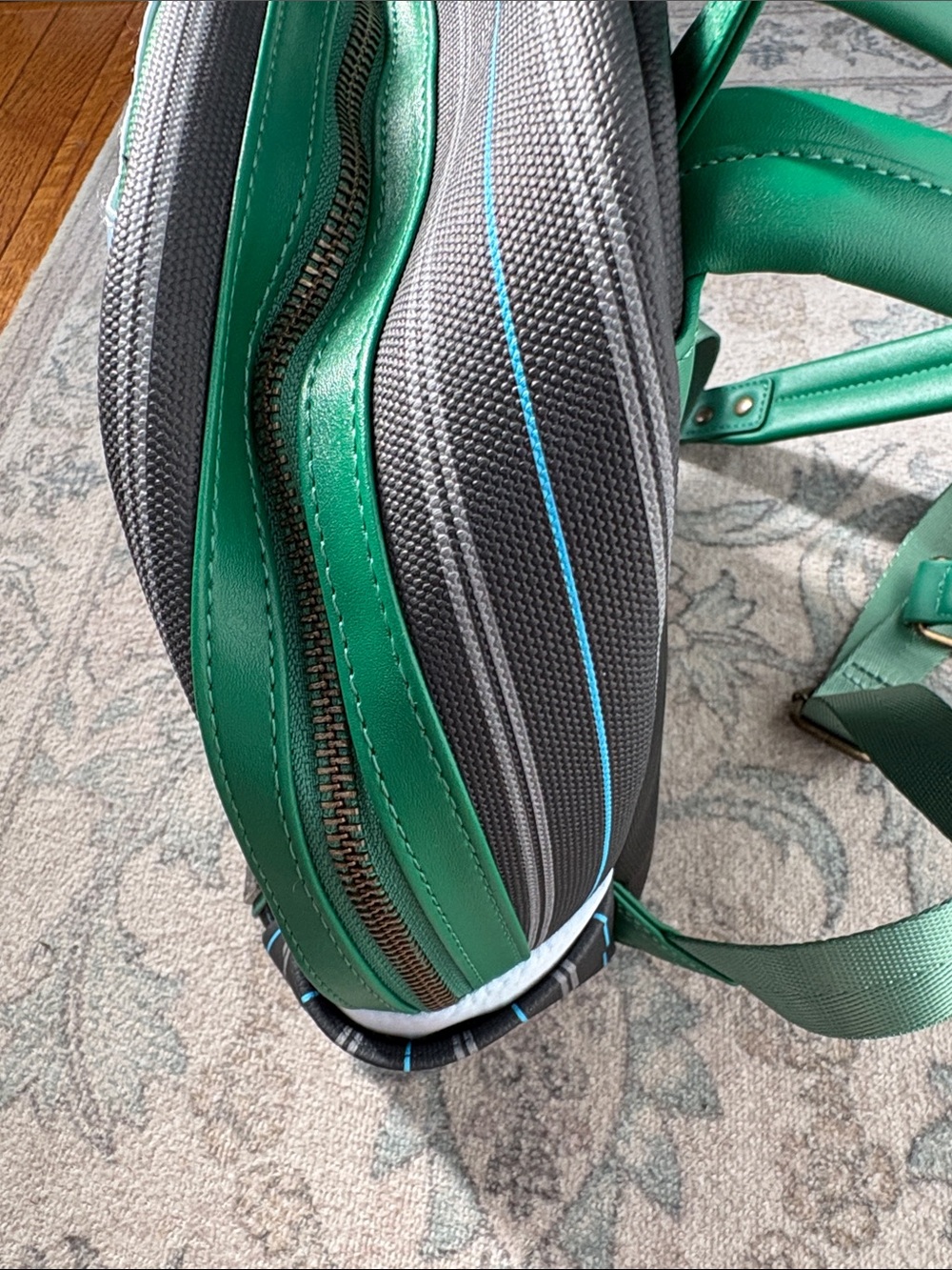 Loungefly Wicked Elphaba Shiz University Uniform Figural Mini Backpack - Picture 2 of 7